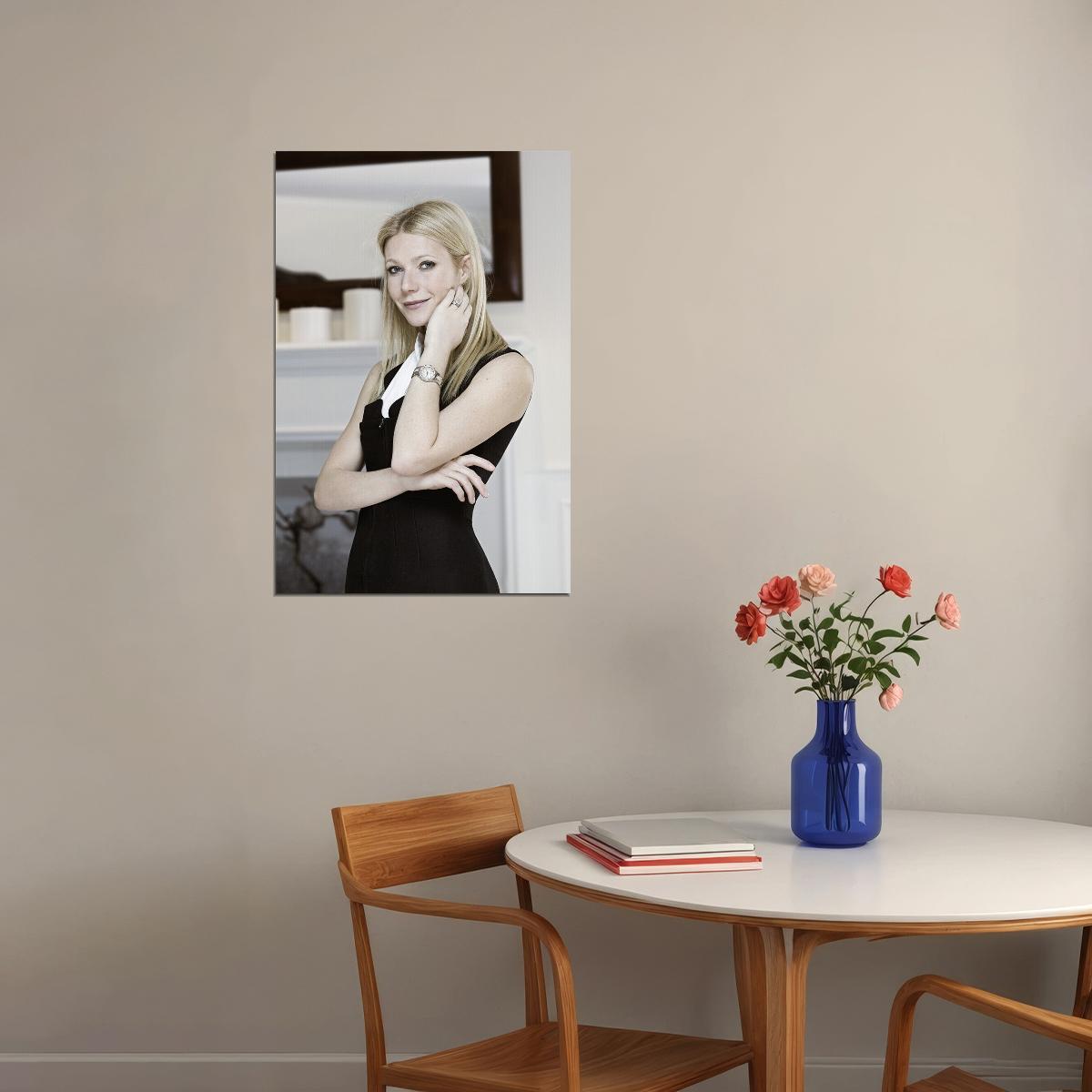 Gwyneth Paltrow Woman Cinema Actress Artist Poster Wall Art Print Home Wall Decor - xonomax