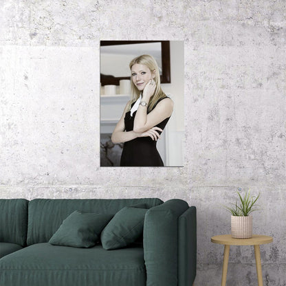 Gwyneth Paltrow Woman Cinema Actress Artist Poster Wall Art Print Home Wall Decor - xonomax