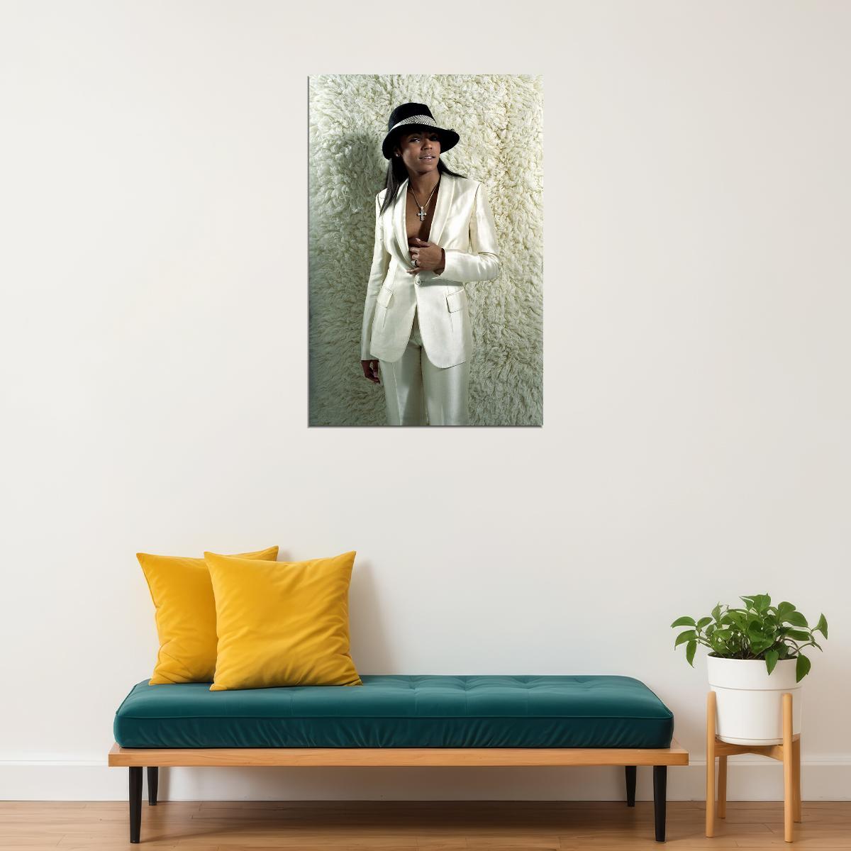 Ashanti Shequoiya Woman Actress Musician Poster Wall Art Print Home Wall Decor - xonomax