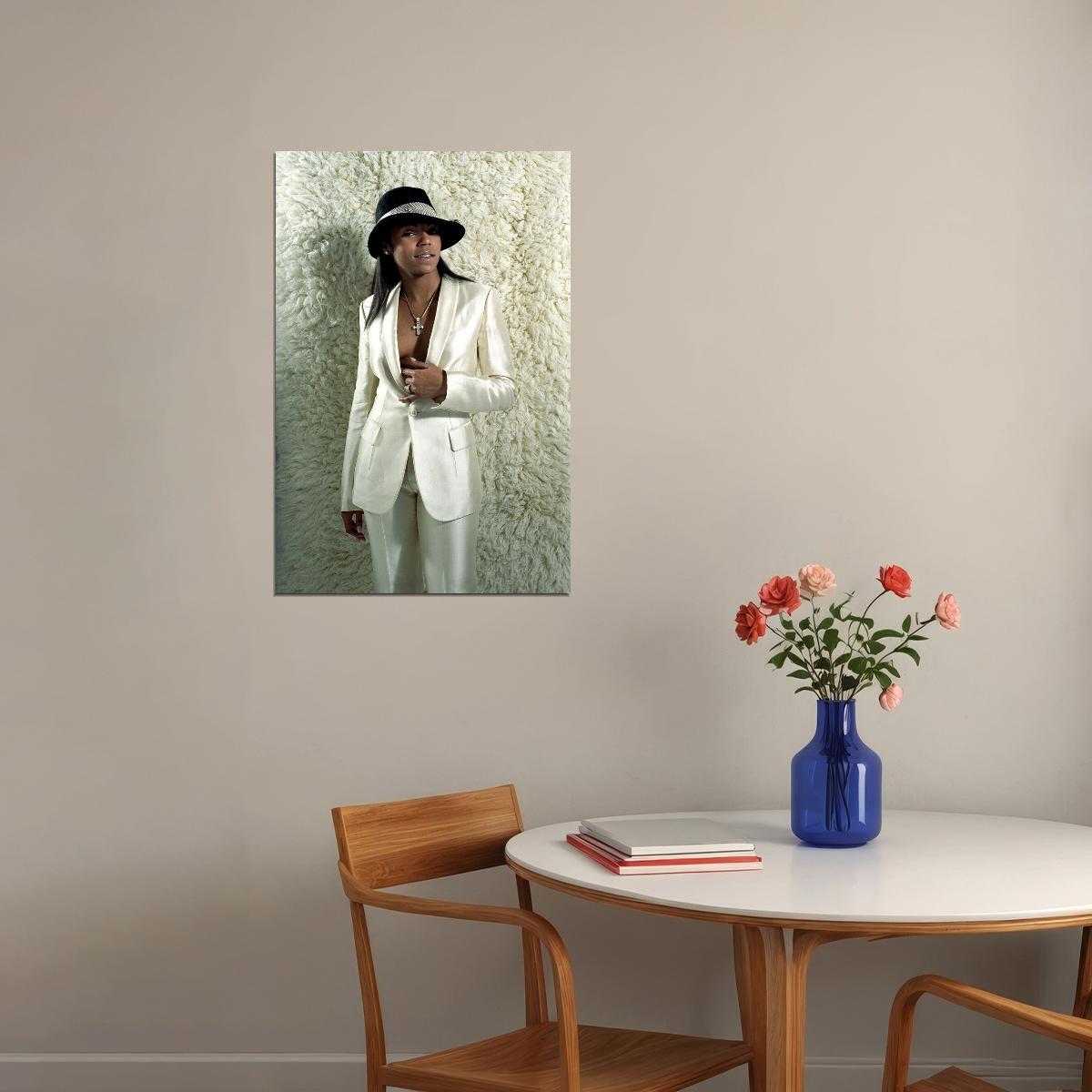 Ashanti Shequoiya Woman Actress Musician Poster Wall Art Print Home Wall Decor - xonomax