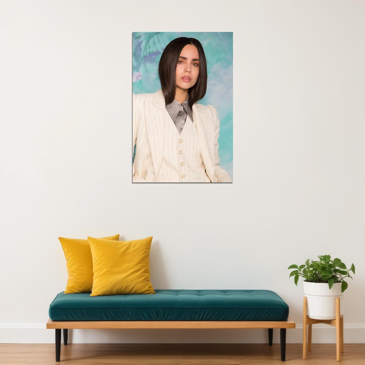 Sofia Carson American Woman Singer Actress Poster Wall Art Print Home Wall Decor - xonomax