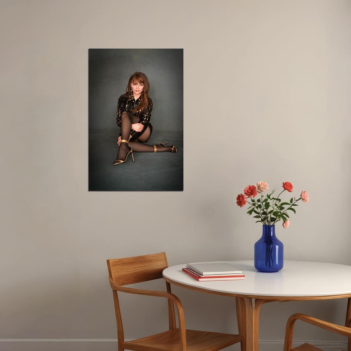Joey King American Woman Cinema Actress Musician Poster Wall Art Print Home Wall Decor