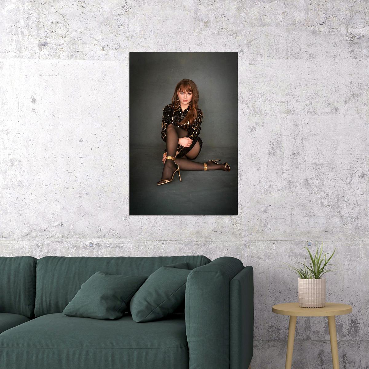 Joey King American Woman Cinema Actress Musician Poster Wall Art Print Home Wall Decor