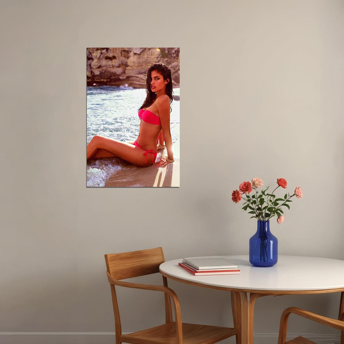 Sara Sampaio Sexy Woman Model Attractive Girl Poster Wall Art Print Home Wall Decor