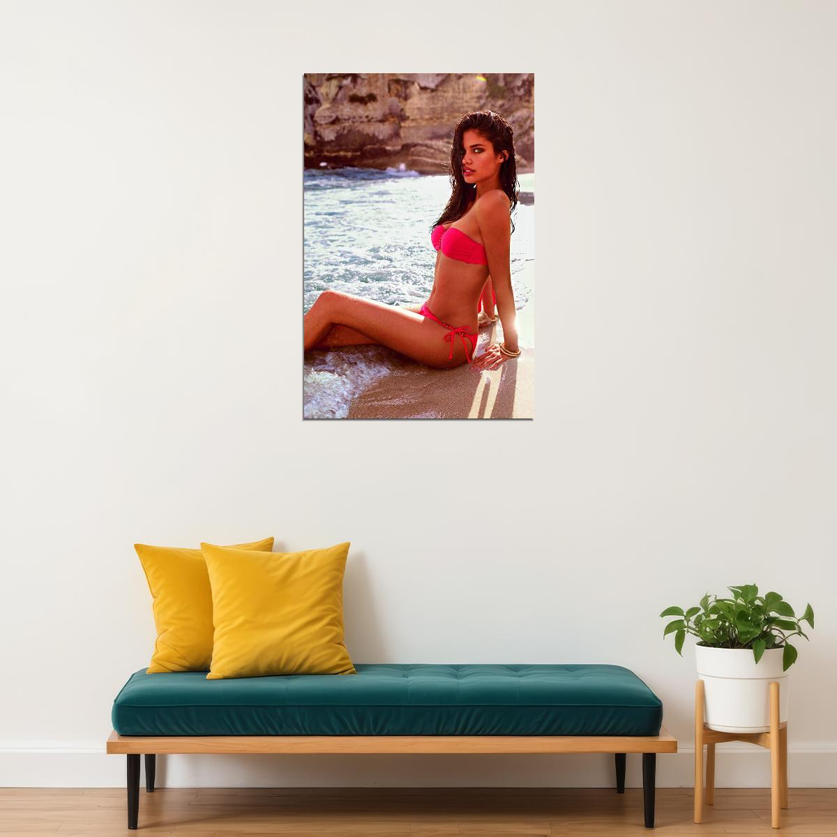 Sara Sampaio Sexy Woman Model Attractive Girl Poster Wall Art Print Home Wall Decor