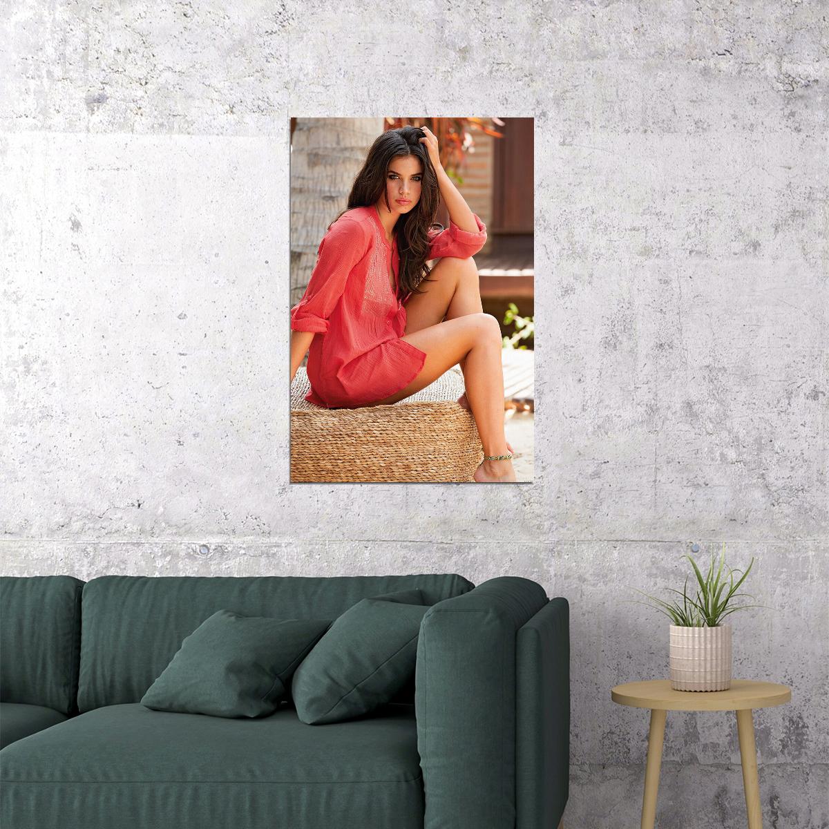 Sara Sampaio Portuguese Woman Sexy Model Poster Wall Art Print Home Wall Decor