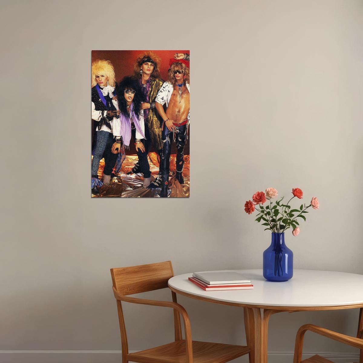 American Glam Metal Band Concert Singer Star Poster Wall Art Print Home Wall Decor - xonomax