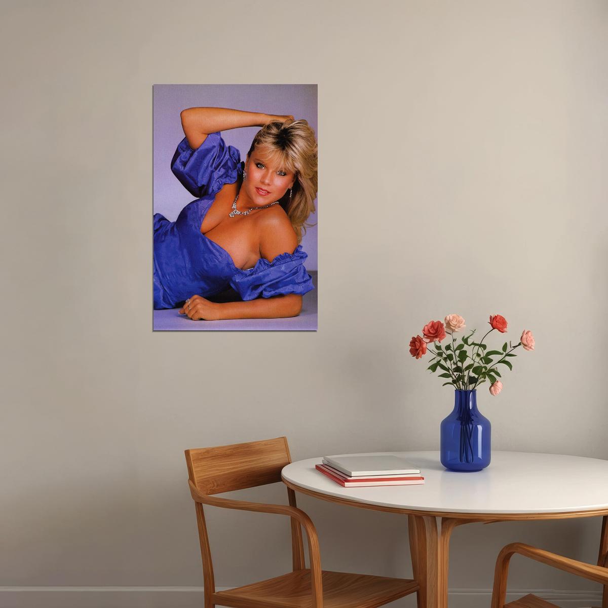 Samantha Fox 80s 90s Teen Cinema Actor Idol Poster Wall Art Print Home Wall Decor