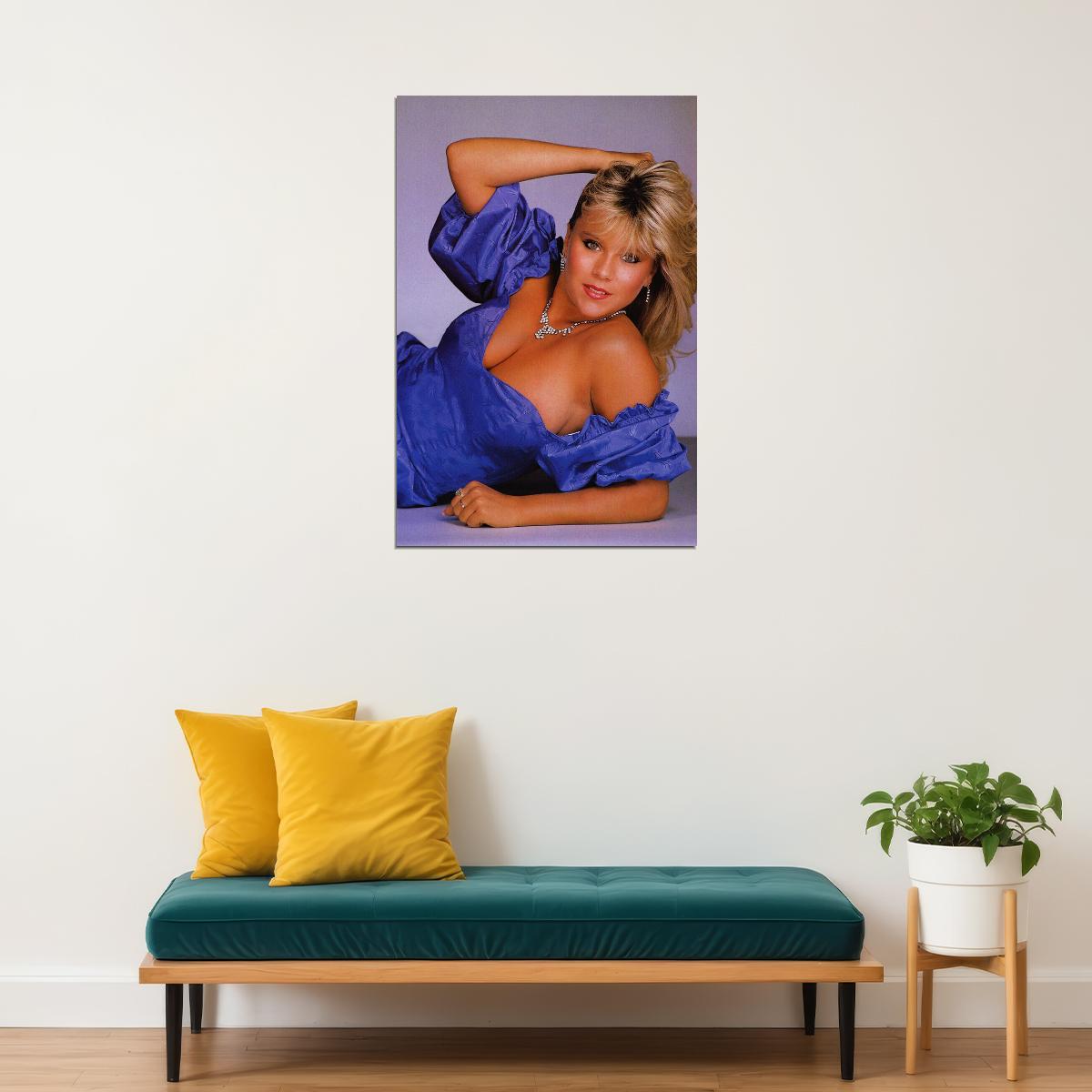 Samantha Fox 80s 90s Teen Cinema Actor Idol Poster Wall Art Print Home Wall Decor