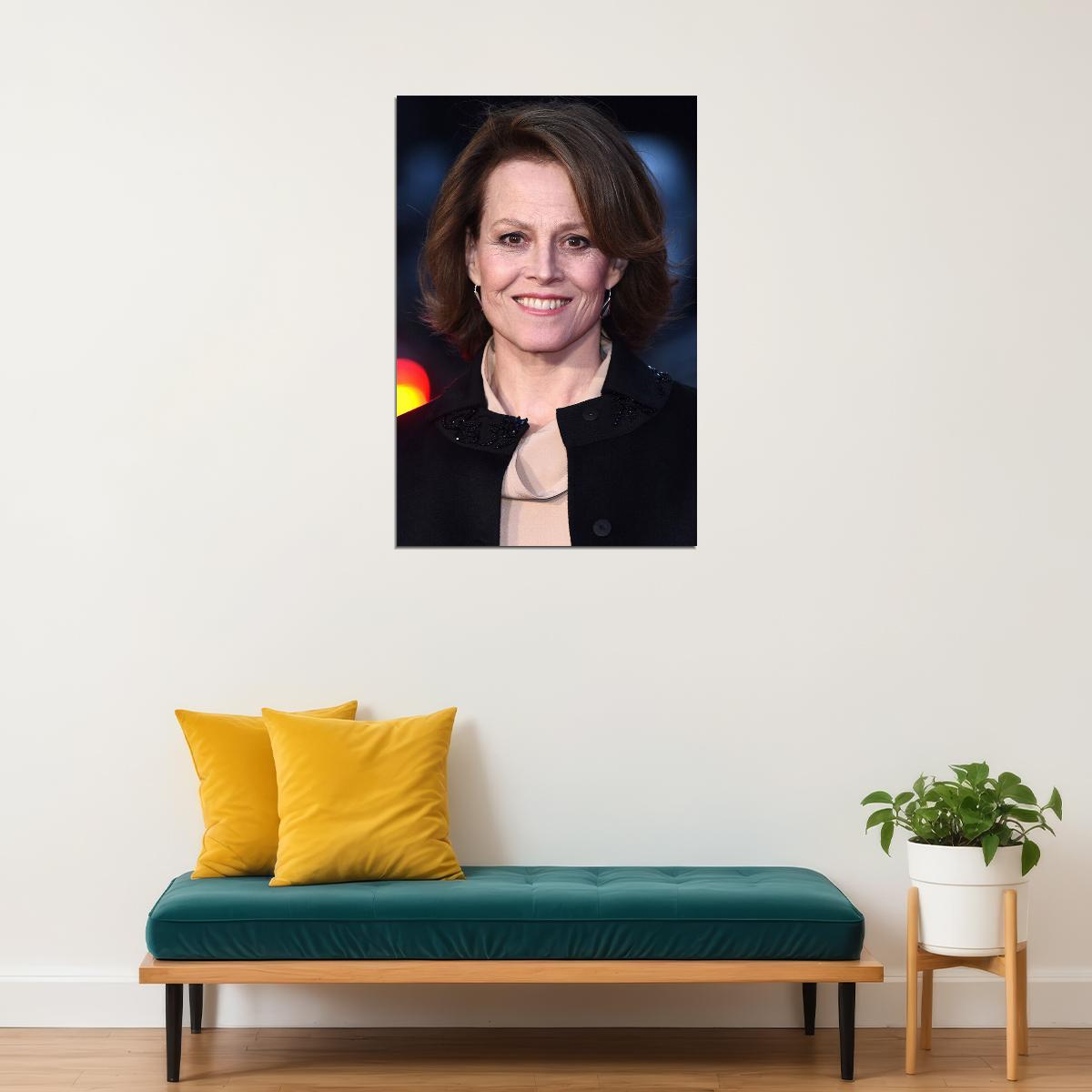 Sigourney Weaver Actress Voice Actor Star Poster Wall Art Print Home Wall Decor - xonomax