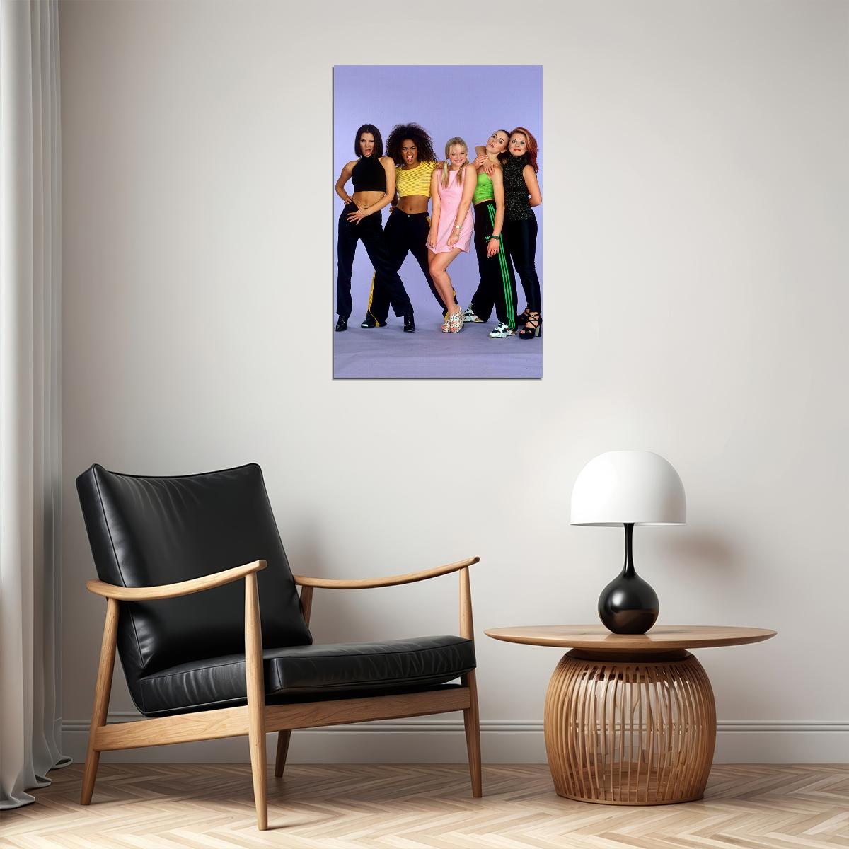 Spice Girls Celebrity Singer Music Band Star Poster Wall Art Print Home Wall Decor - xonomax