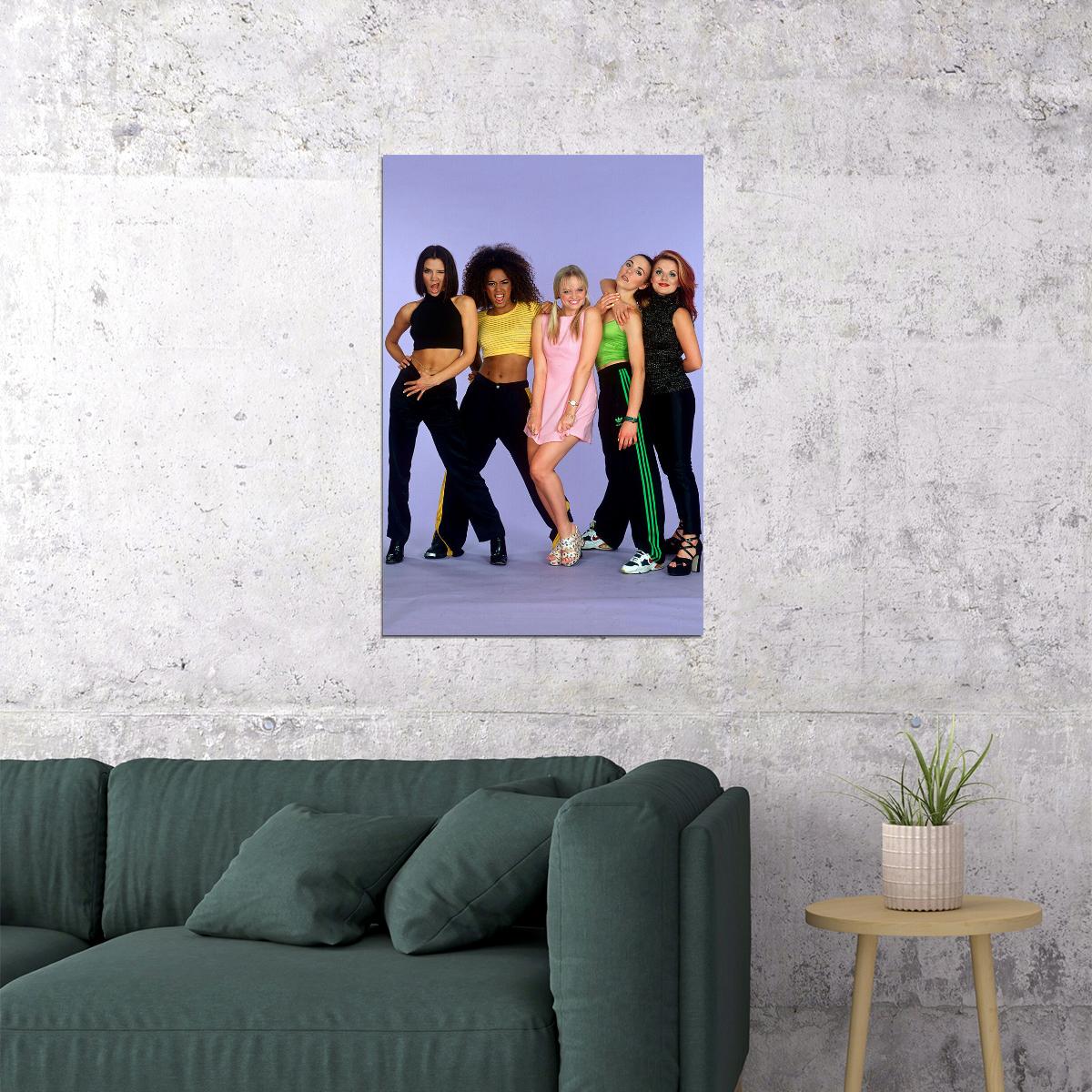 Spice Girls Celebrity Singer Music Band Star Poster Wall Art Print Home Wall Decor - xonomax