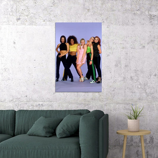 Spice Girls Celebrity Singer Music Band Star Poster Wall Art Print Home Wall Decor - xonomax