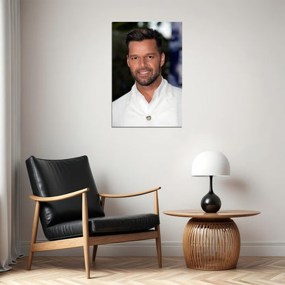 Ricky Martin 80s 90s Singer Music Actor Star Poster Wall Art Print Home Wall Decor