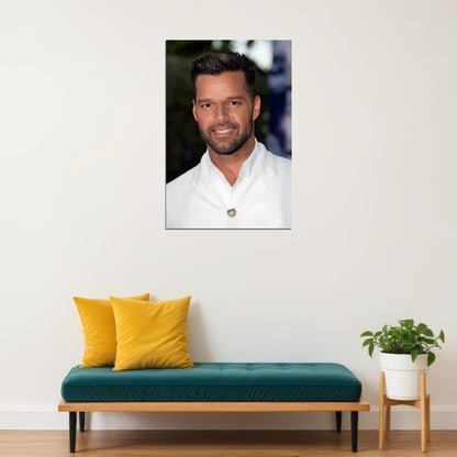 Ricky Martin 80s 90s Singer Music Actor Star Poster Wall Art Print Home Wall Decor