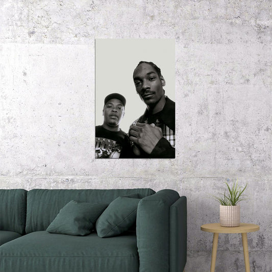 Snoop Dogg Dr Dre Vintage Rapper Music Star Poster Wall Art Print Home Wall Decor - xonomax