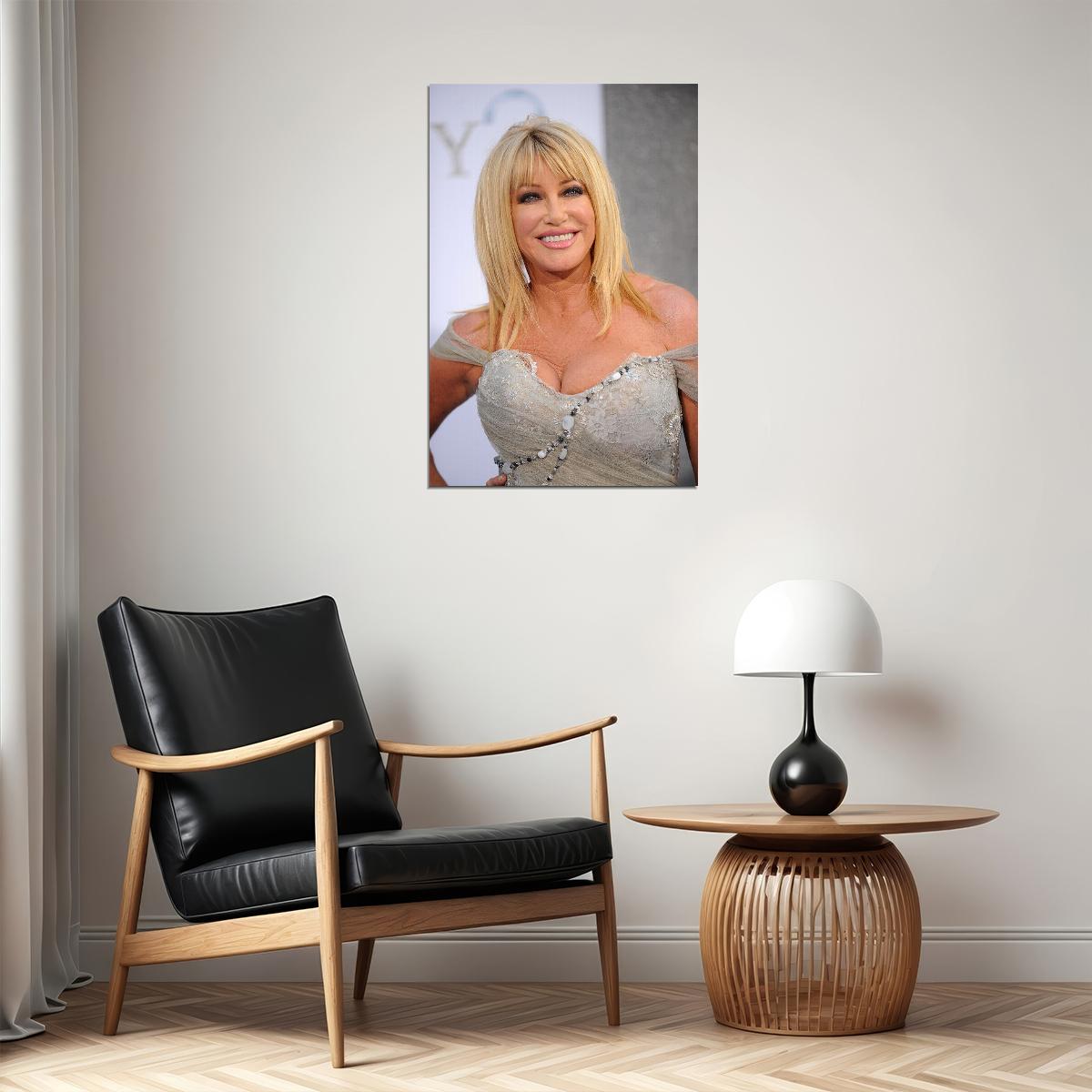 Suzanne Somers 80s 90s Actress Singer Star Poster Wall Art Print Home Wall Decor - xonomax