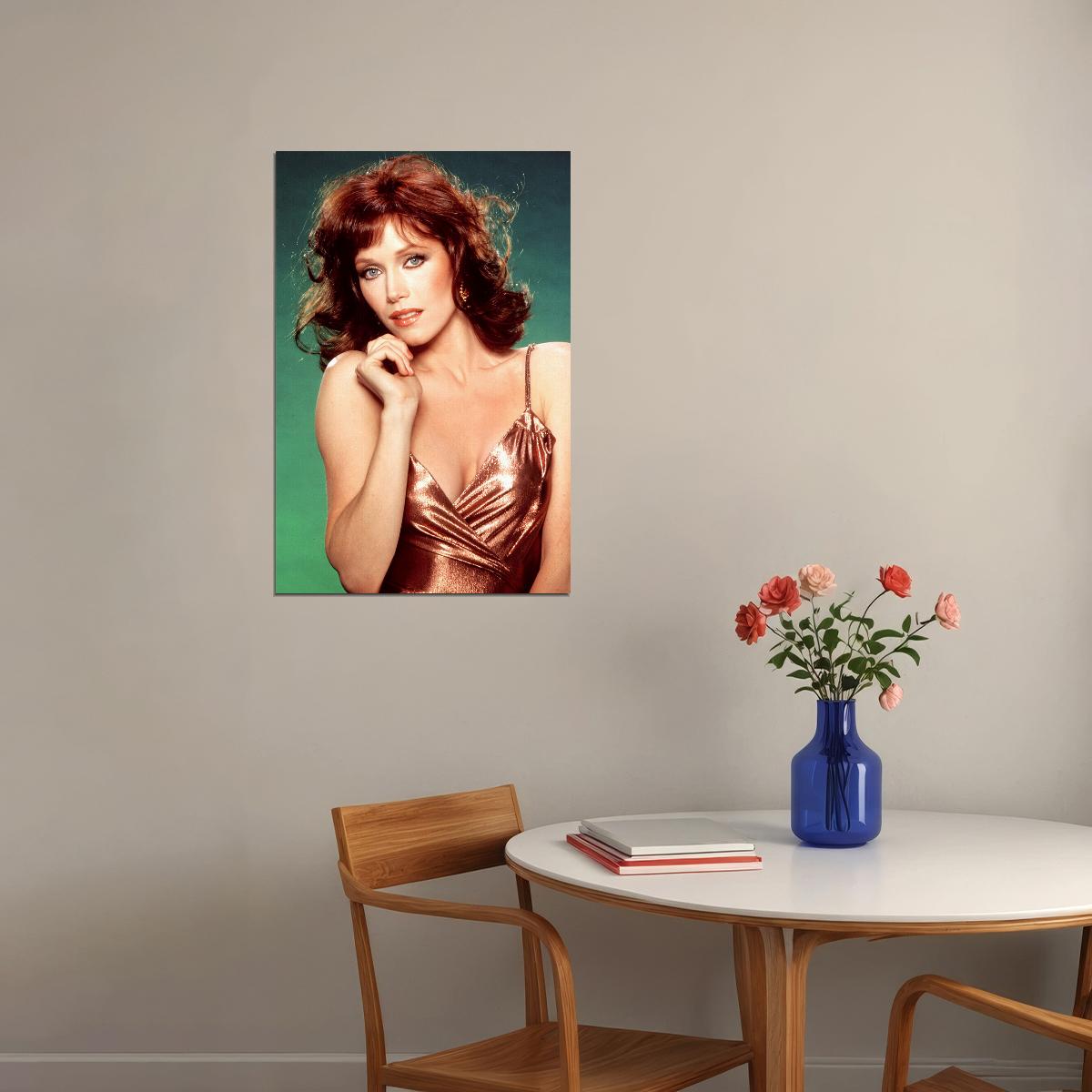 Tanya Roberts 80s 90s Actor Producer Star Poster Wall Art Print Home Wall Decor - xonomax