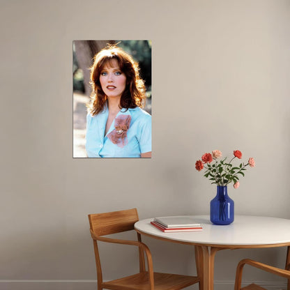Tanya Roberts 80s 90s Celebrity Actor Star Poster Wall Art Print Home Wall Decor - xonomax