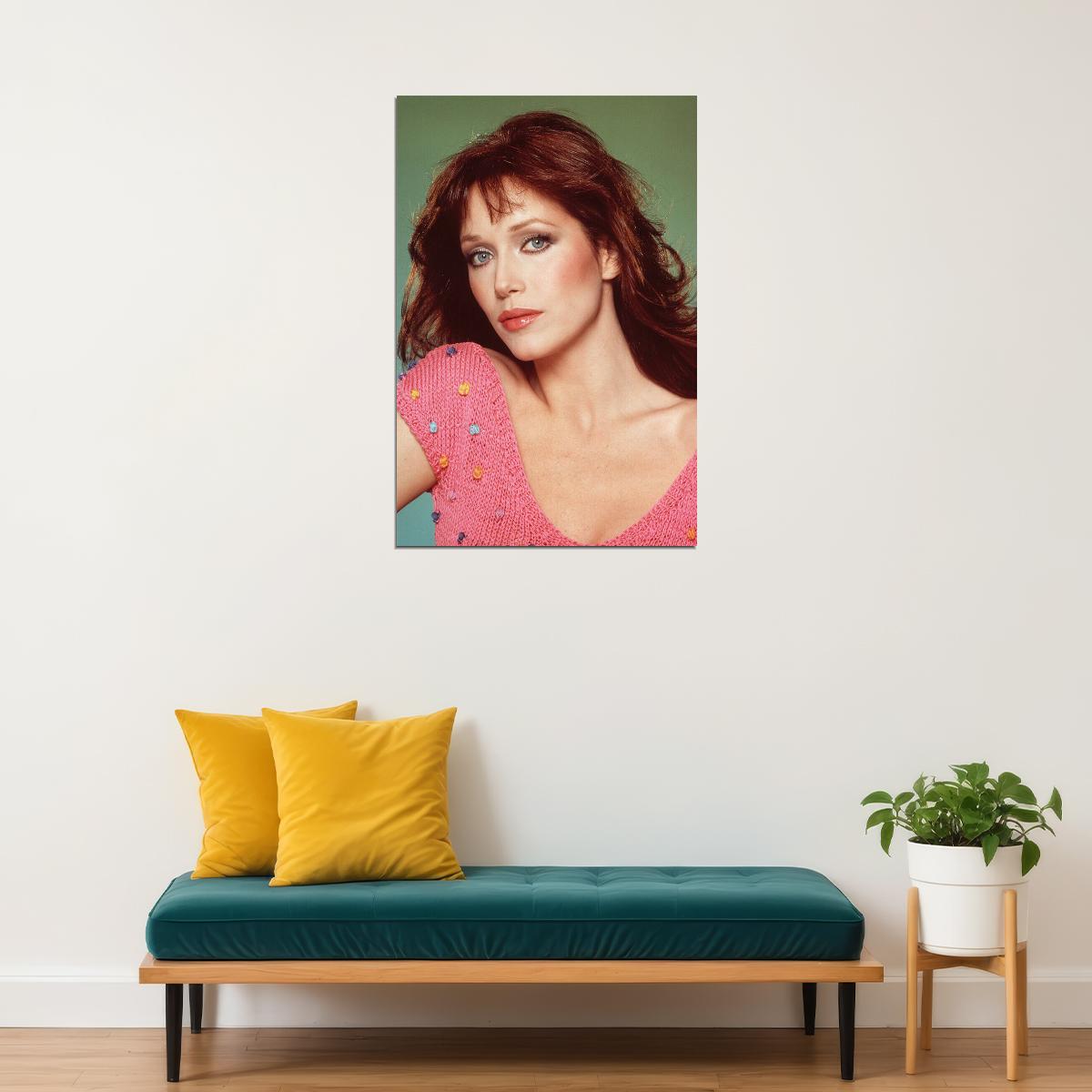 Tanya Roberts 80s 90s Celebrity Actress Star Poster Wall Art Print Home Wall Decor - xonomax