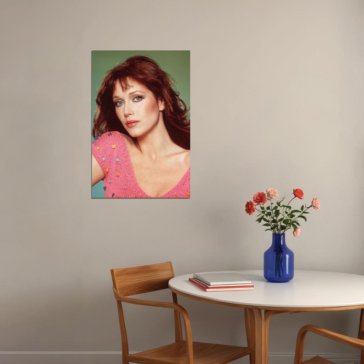 Tanya Roberts 80s 90s Celebrity Actress Star Poster Wall Art Print Home Wall Decor - xonomax