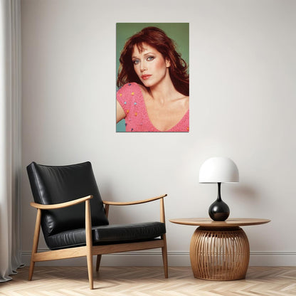 Tanya Roberts 80s 90s Celebrity Actress Star Poster Wall Art Print Home Wall Decor - xonomax