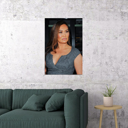 Tia Carrere 80s 90s Vintage Movie Actor Idol Poster Wall Art Print Home Wall Decor - xonomax