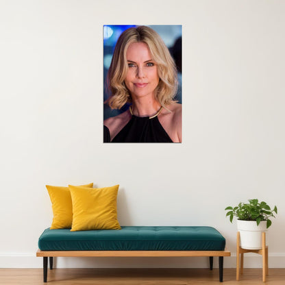 Charlize Theron Celebrity Cinema Actress Idol Poster Wall Art Print Home Wall Decor - xonomax