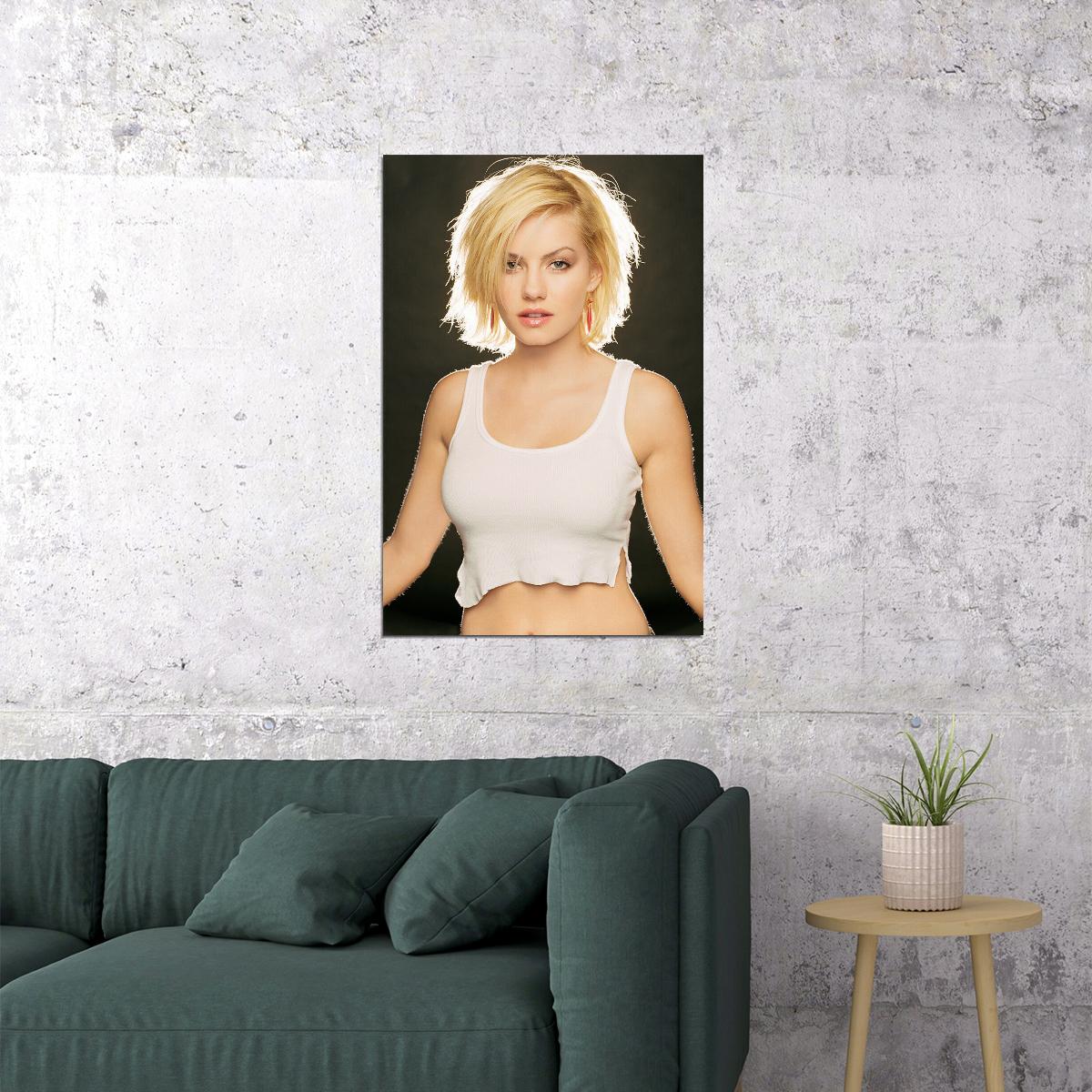 Elisha Cutbert Celebrity Tv Movie Actor Star Poster Wall Art Print Home Wall Decor - xonomax