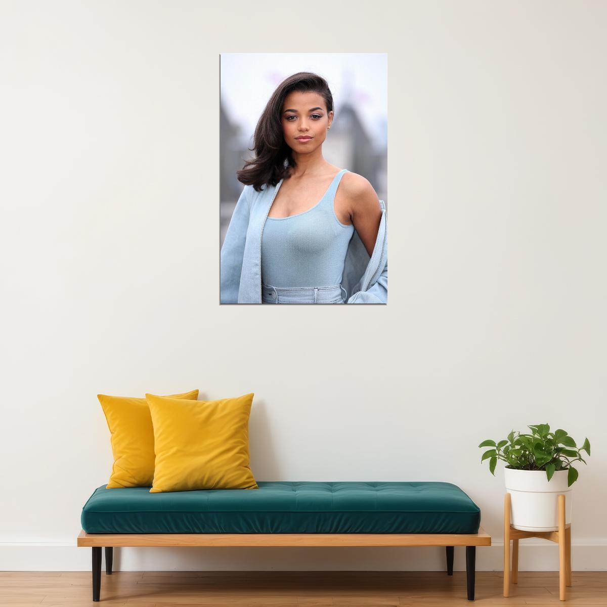 Ella Balinska Celebrity Cinema Actor Star Poster Wall Art Print Home Wall Decor - xonomax