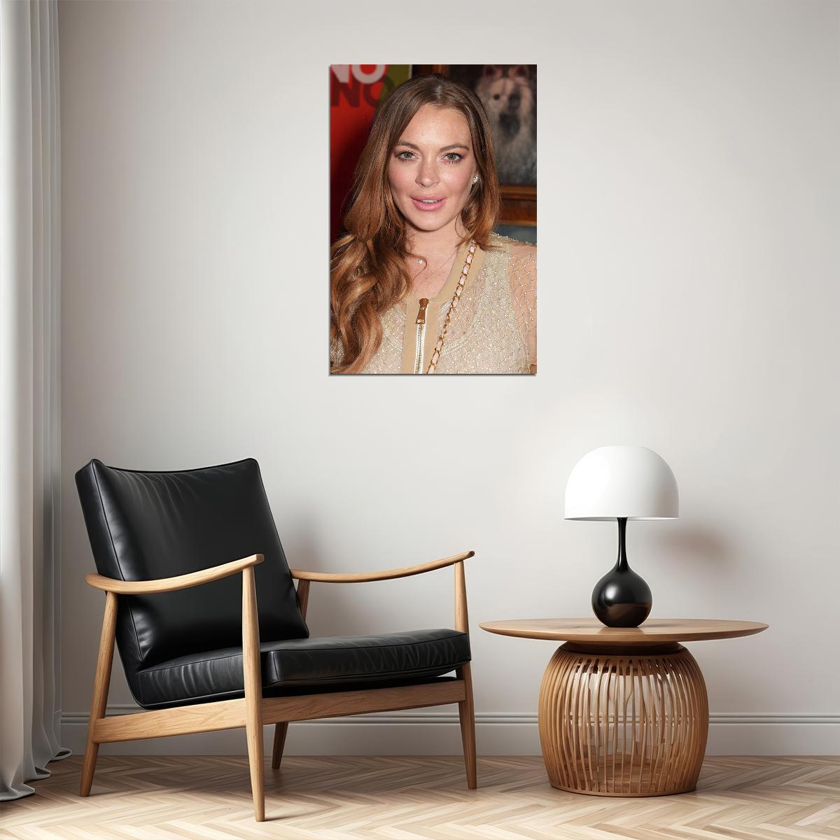 Lindsay Lohan Celebrity Cinema Actress Star Poster Wall Art Print Home Wall Decor - xonomax