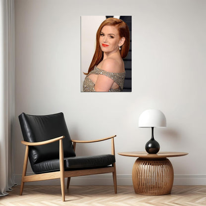 Isla Fisher Celebrity Cinema Actress Artist Star Poster Wall Art Print Home Wall Decor - xonomax