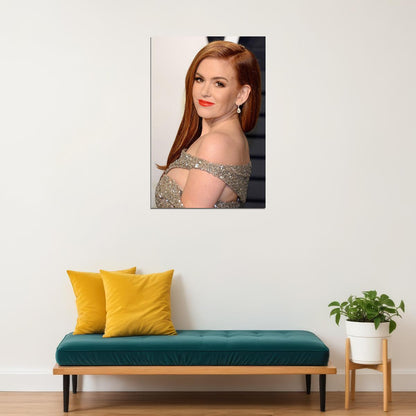 Isla Fisher Celebrity Cinema Actress Artist Star Poster Wall Art Print Home Wall Decor - xonomax