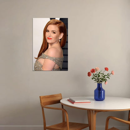 Isla Fisher Celebrity Cinema Actress Artist Star Poster Wall Art Print Home Wall Decor - xonomax