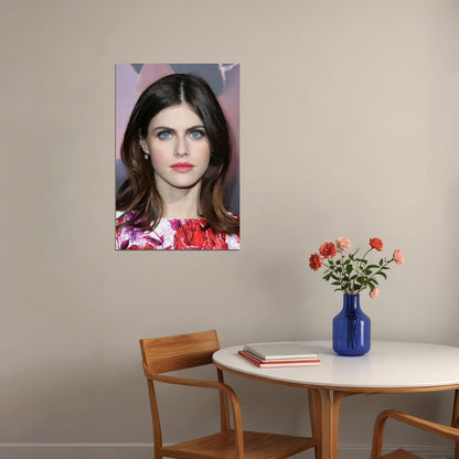 Alexandra Daddario Cinema Actress Artist Star Poster Wall Art Print Home Wall Decor - xonomax