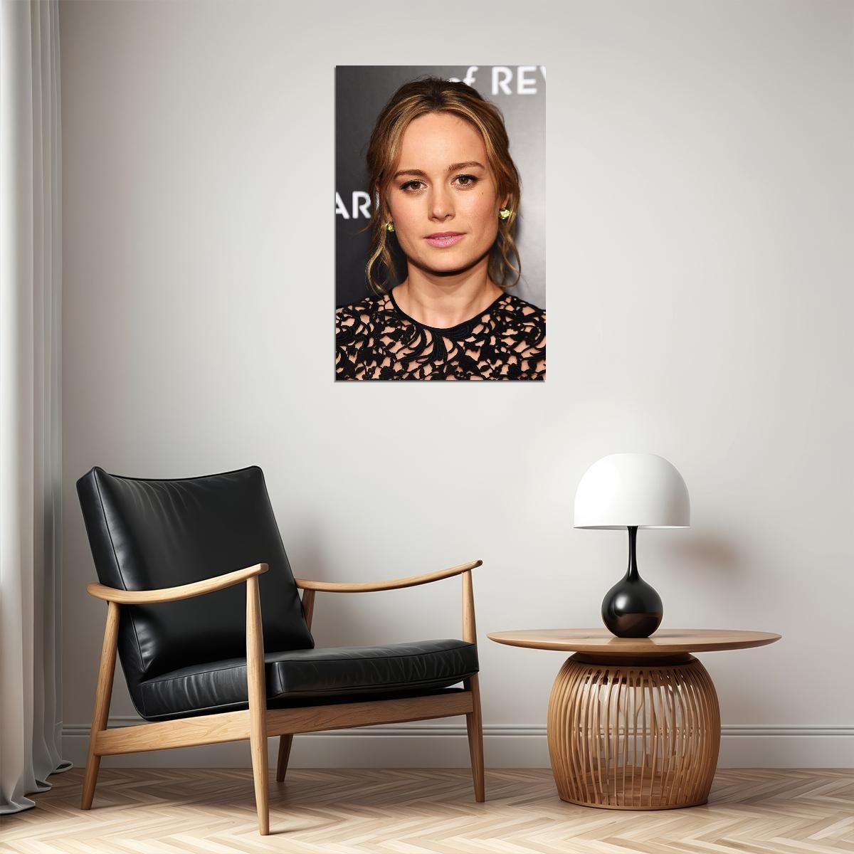 Brie Larson Cinema Actress Movie Productor Poster Wall Art Print Home Wall Decor - xonomax