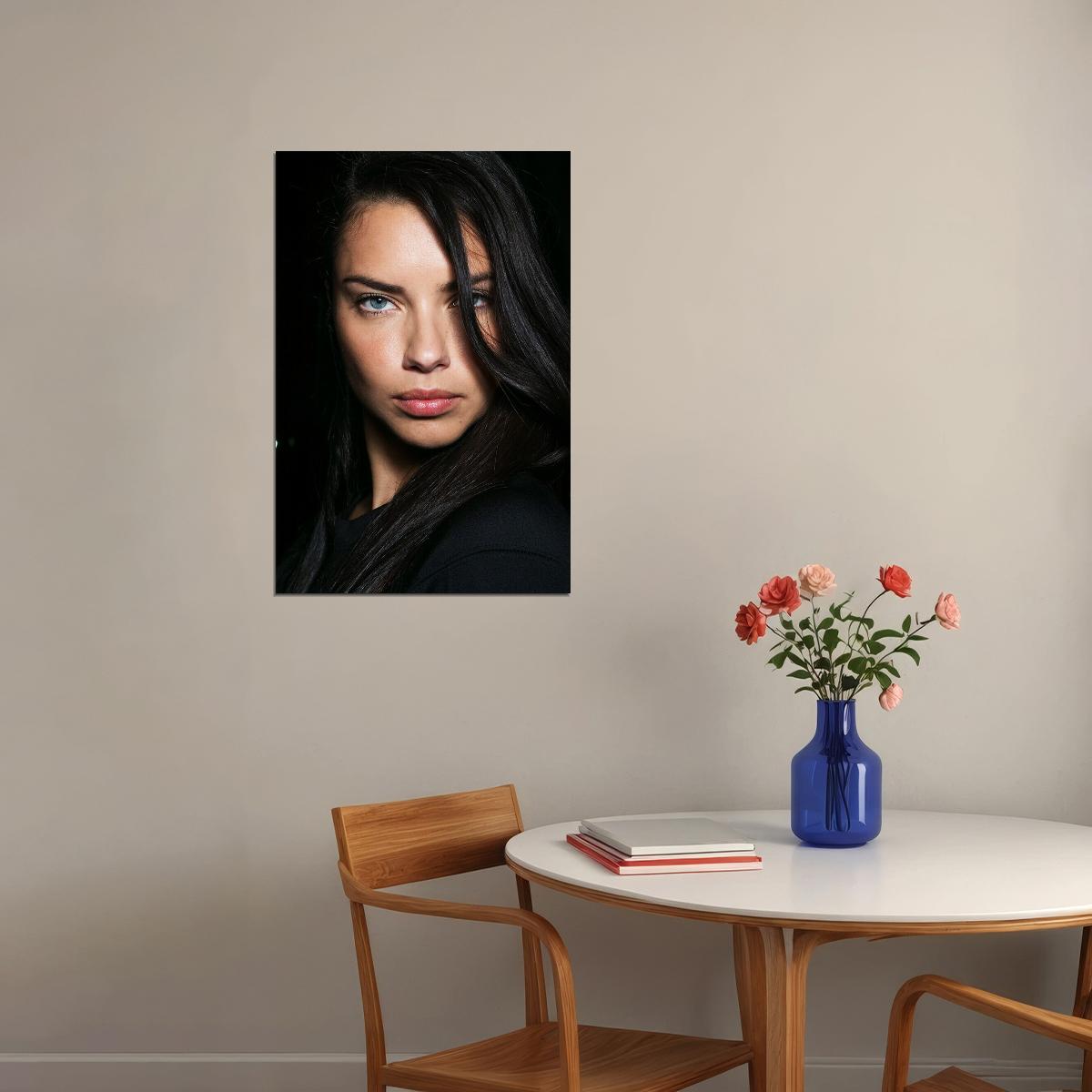 Adriana Lima Sexy Model Beauty Actress Idol Poster Wall Art Print Home Wall Decor - xonomax