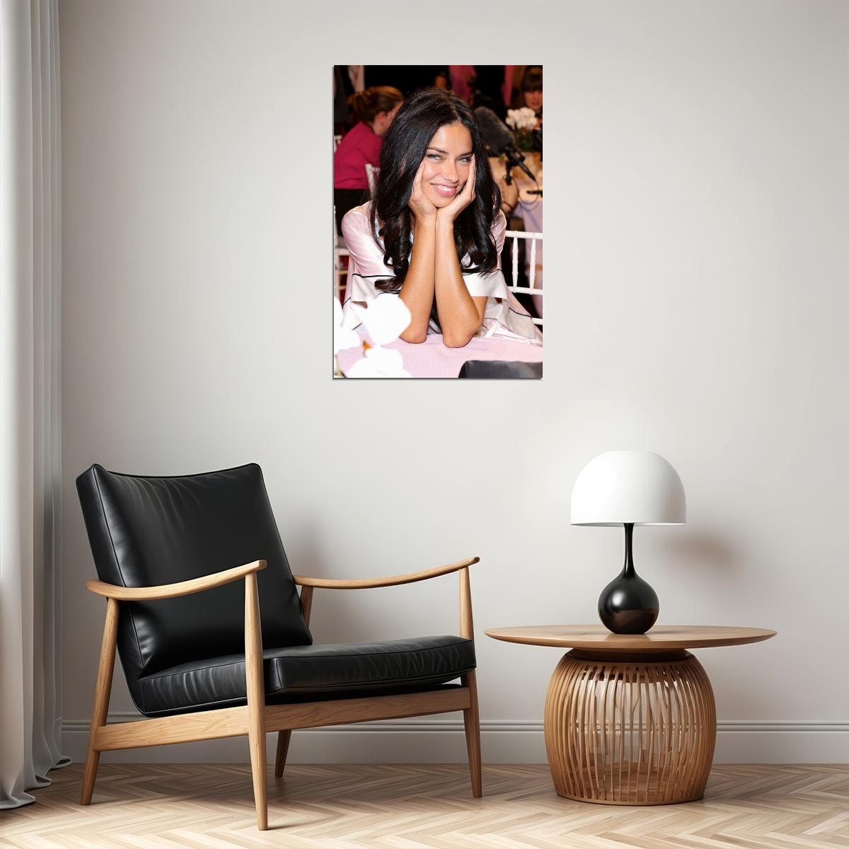 Adriana Lima Sexy Model Beauty Actress Star Poster Wall Art Print Home Wall Decor - xonomax