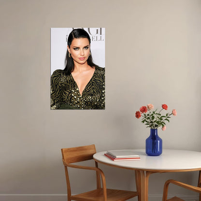 Adriana Lima Sexy Super Model Beauty Artist Poster Wall Art Print Home Wall Decor - xonomax