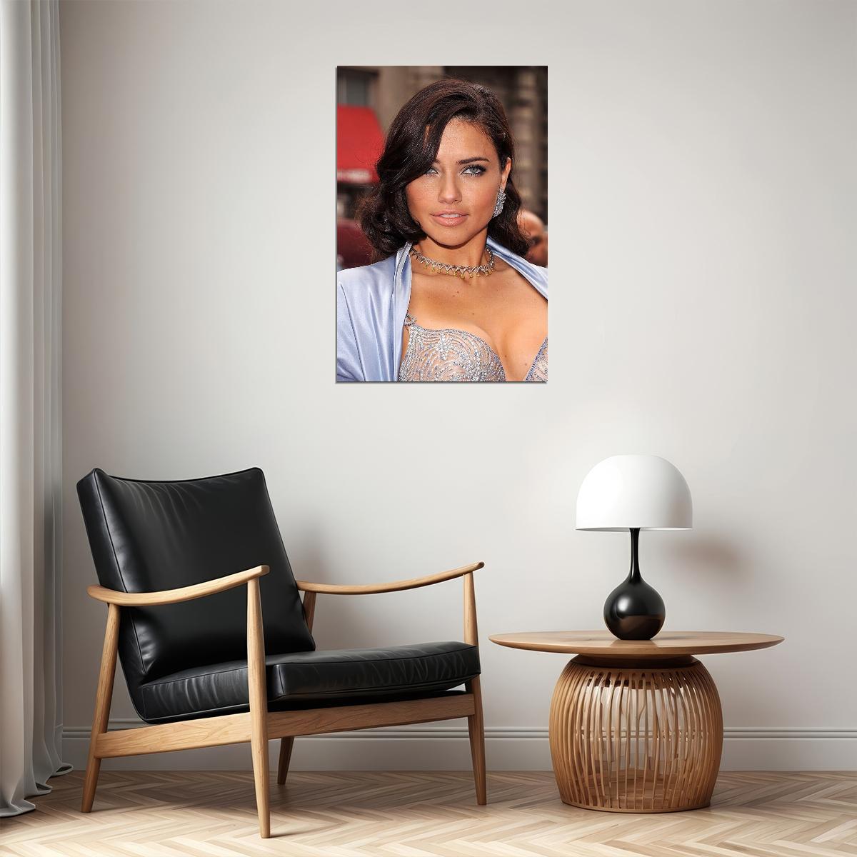 Adriana Lima Hot Super Model Beauty Artist Poster Wall Art Print Home Wall Decor - xonomax
