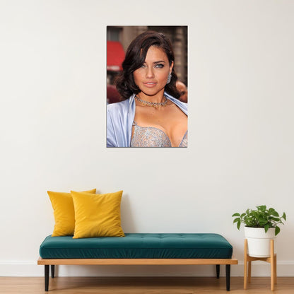 Adriana Lima Hot Super Model Beauty Artist Poster Wall Art Print Home Wall Decor - xonomax