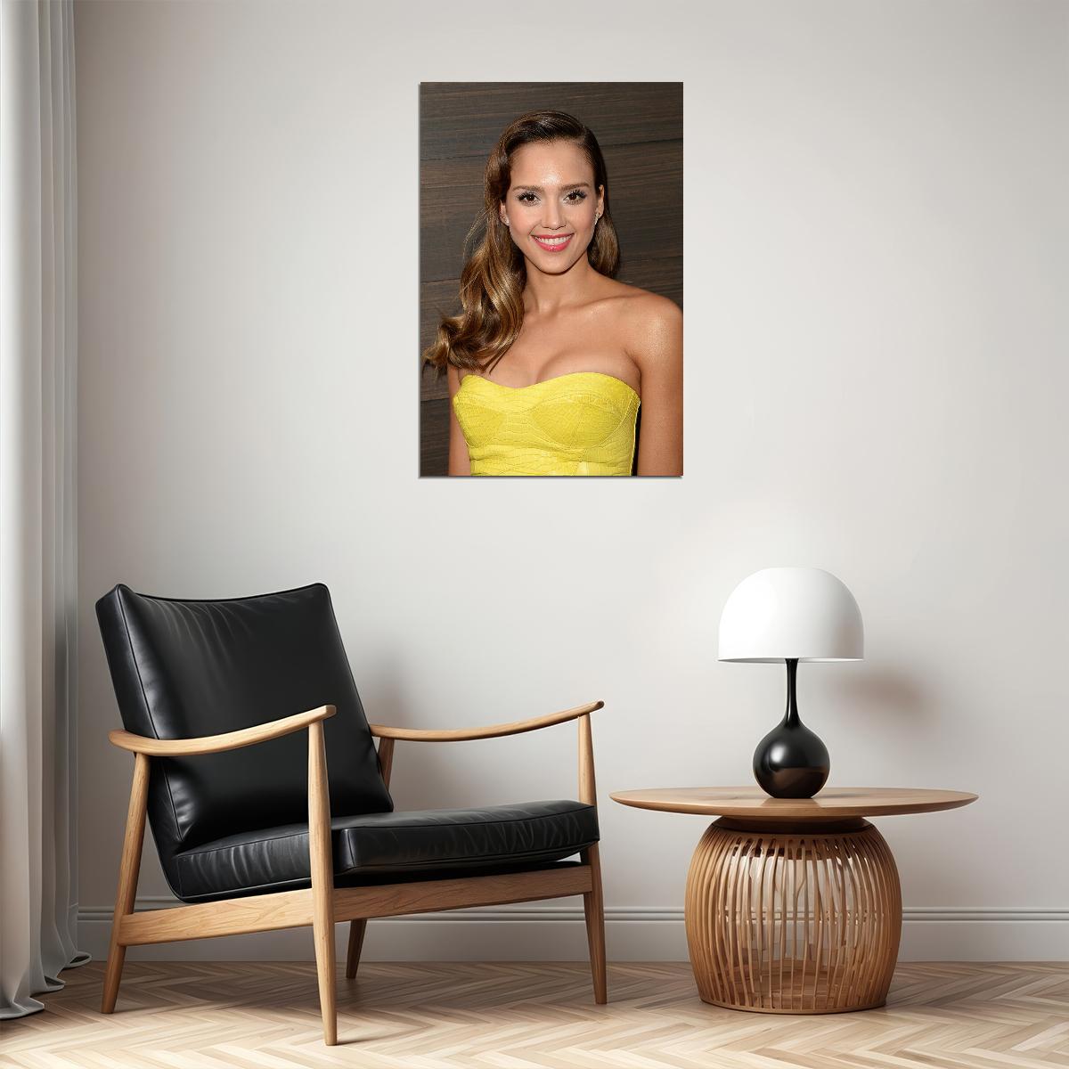 Jessica Alba Celebrity Movie Actress Star Poster Wall Art Print Home Wall Decor