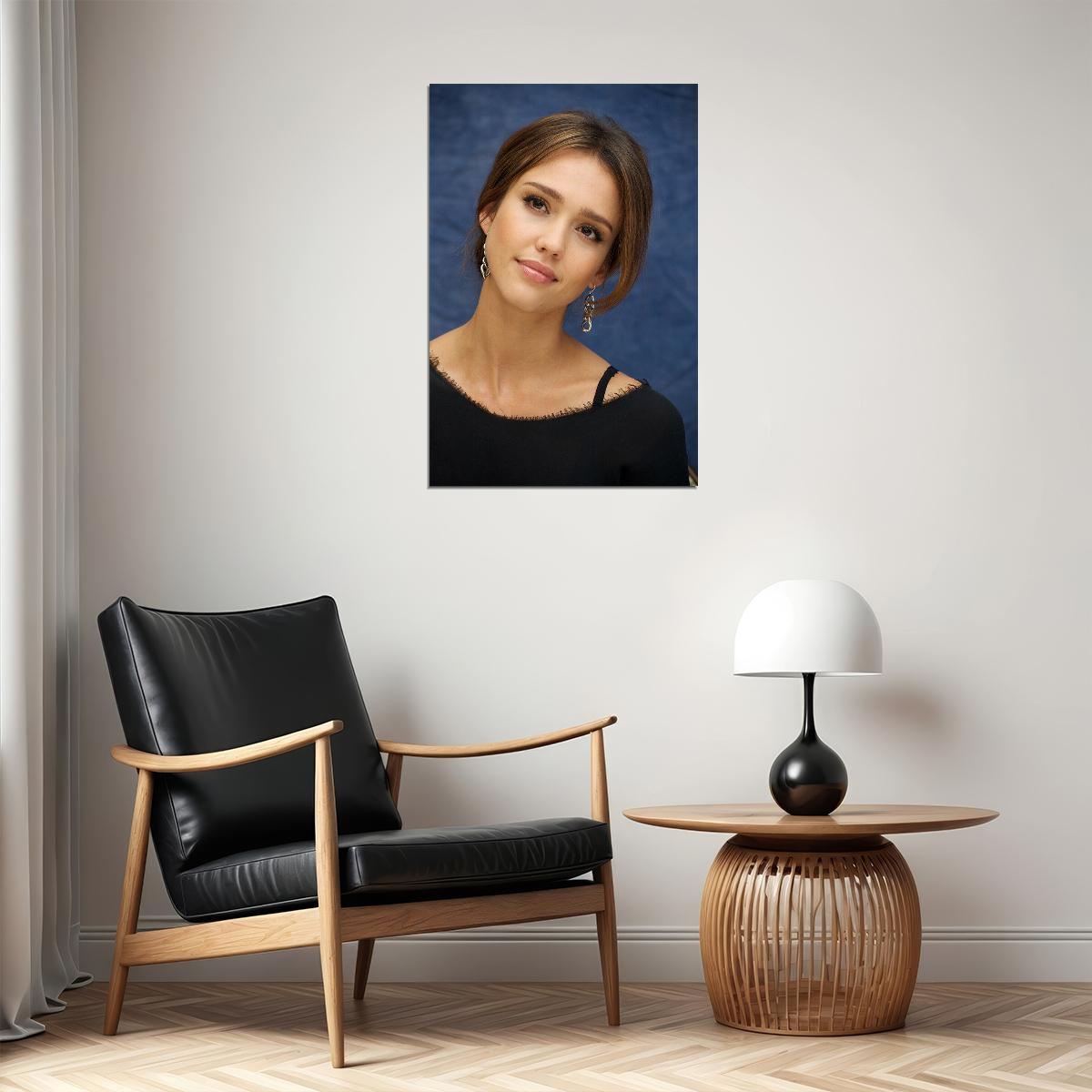 Jessica Alba Celebrity Cinema Actress Idol Poster Wall Art Print Home Wall Decor