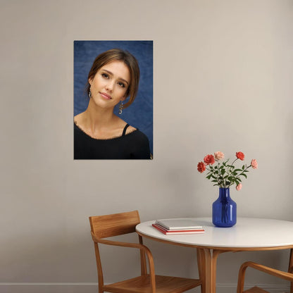 Jessica Alba Celebrity Cinema Actress Idol Poster Wall Art Print Home Wall Decor