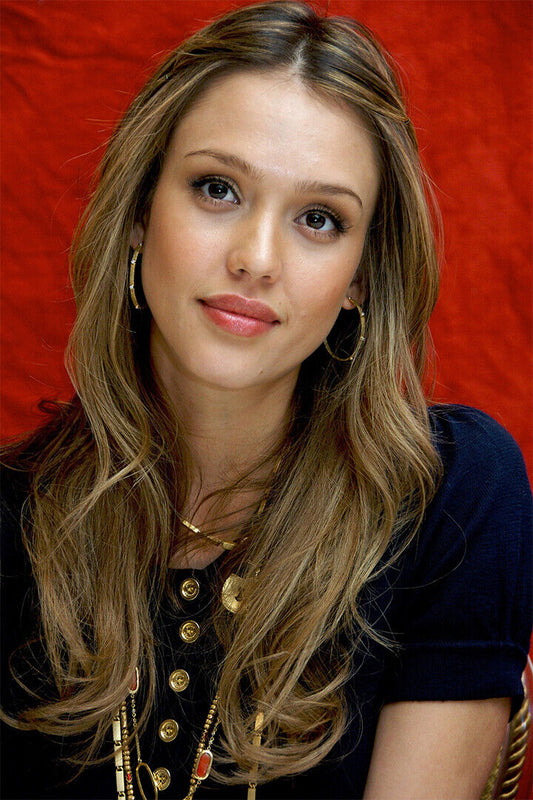 Jessica Alba Celebrity American Movie Actor Poster Wall Art Print Home Wall Decor