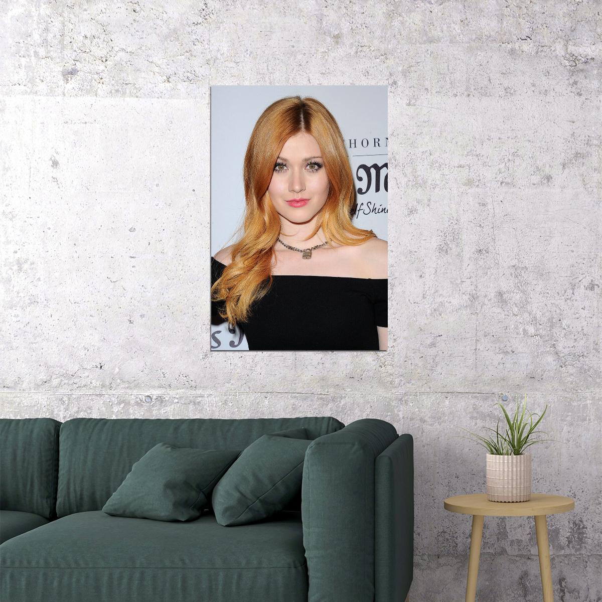 Katherine Mcnamara Actor America Movie Star Poster Wall Art Print Home Wall Decor - xonomax