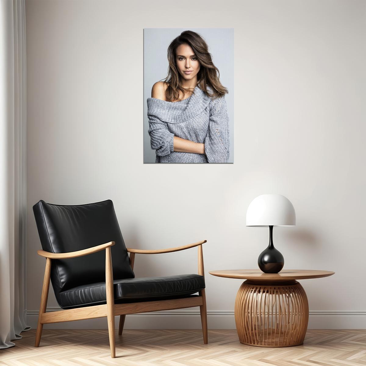 Jessica Alba Celebrity Tv Series Actress Idol Poster Wall Art Print Home Wall Decor