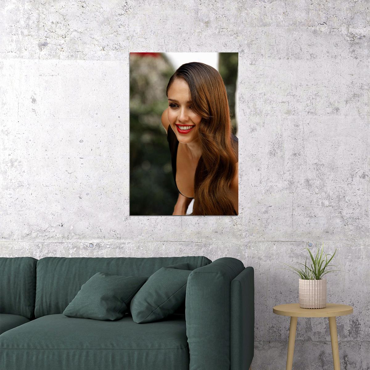 Jessica Alba Celebrity Tv Series Actress Star Poster Wall Art Print Home Wall Decor