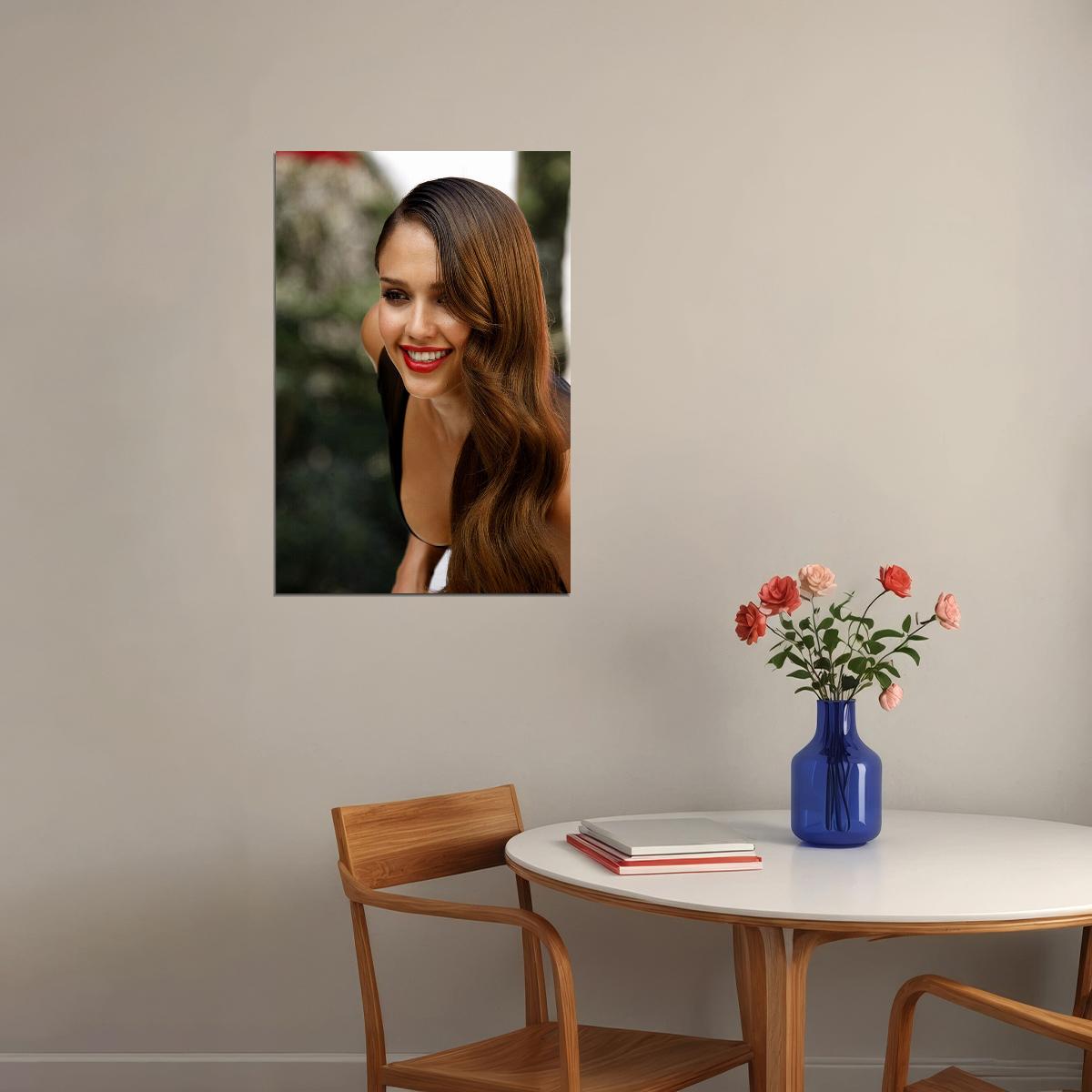 Jessica Alba Celebrity Tv Series Actress Star Poster Wall Art Print Home Wall Decor