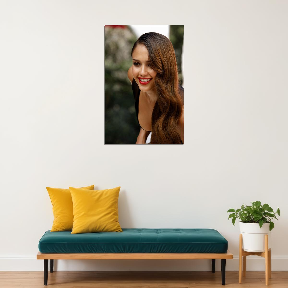 Jessica Alba Celebrity Tv Series Actress Star Poster Wall Art Print Home Wall Decor